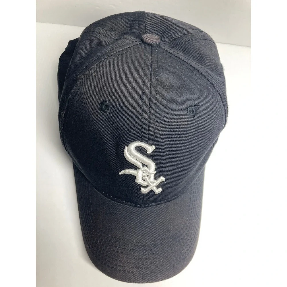 Chicago White Sox YOUTH Cap Hat Black Cooper MLB Baseball Adjustable Outdoor‎